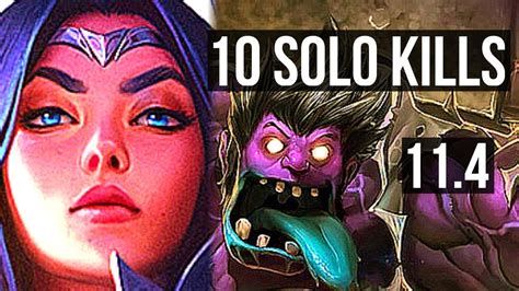 IRELIA Vs DR MUNDO TOP 10 Solo Kills Legendary 300 Games 14 3