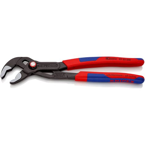 Knipex 87 22 250 Cobra Quick Set Hightech Water Pump Pliers 250mm