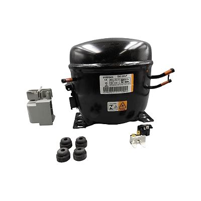 Compressor Embraco EGAS 80CLP 1 4 HP R600A 220V W11606670 Brastemp