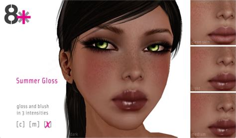 Second Life Marketplace 8 Makeup Summer Gloss