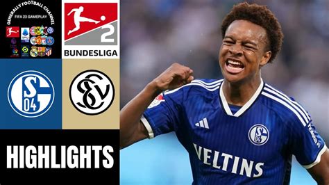 FC Schalke 04 Vs Elversberg 13 Spieltag Bundesliga 2 Highlights YouTube