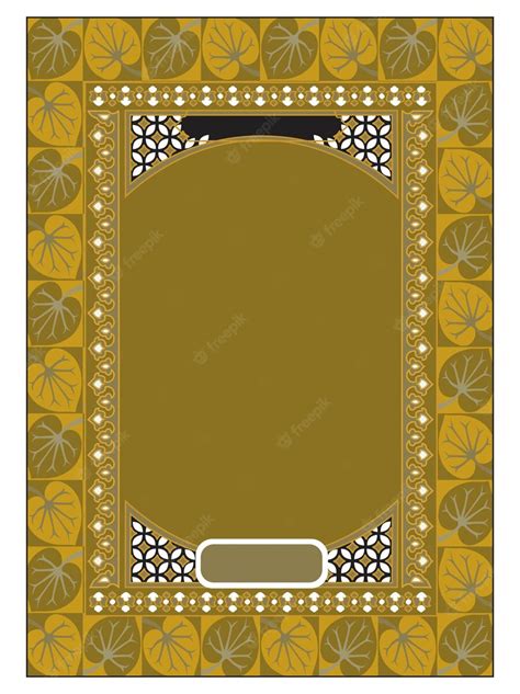 Premium Vector | Arabic quran book cover, quran cover, islamic book cover