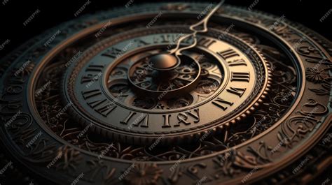 Premium AI Image | Illustration of the classic clock for the countdown ...