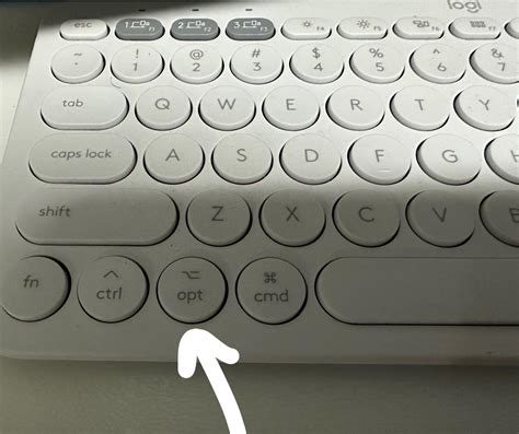 I bought this new Logitech K380 keyboard but the problem with this is the Left Alt/Opt key doesn ...