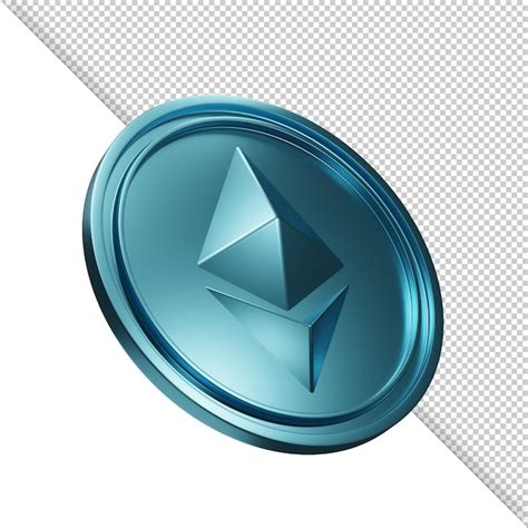 Premium PSD 3D Rendering Of Ethereum Coin