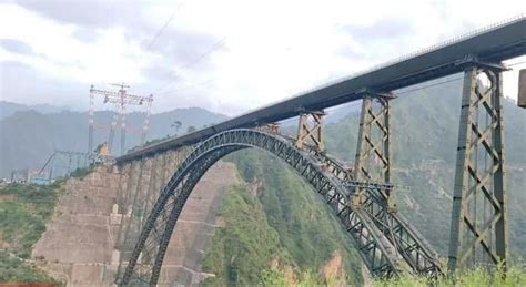 The Chenab Rail Bridge: An Engineering Marvel Of Indian Railway - Metro ...