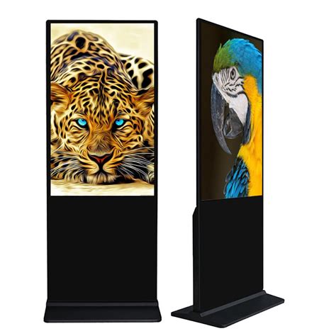 Indoor Floor Standing Digital Signage Inch Size