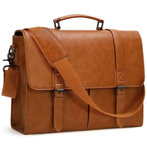 RAINSMORE Messenger Bag For Men Laptop Bag 15 6 Inch Briefcase