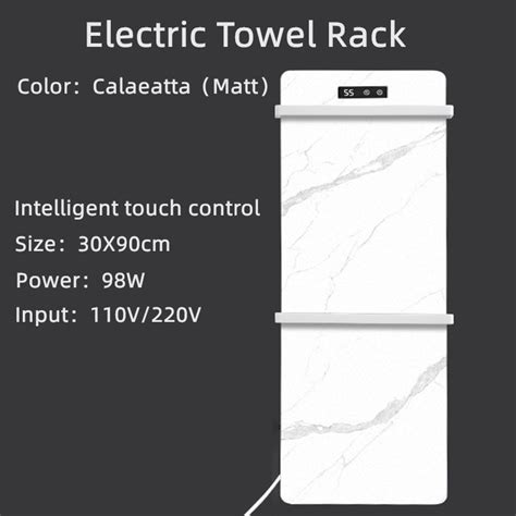 Professional Electric Towel Rail Bathroom Kitchen Towel Rack Warmer