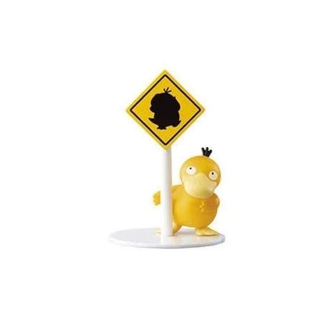 Pokemon Road Sign Psyduck Koduck Nshop Game Hobby