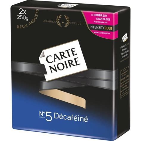 Lot De Carte Noire Caf Moulu D Caf In N Paquets De G