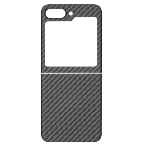 Husa fibra de carbon SILKASE pentru Samsung Z Flip 5, aramid kevlar