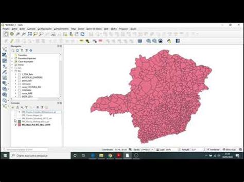 Roteiro Inserindo Camadas Vetoriais No Software Qgis E