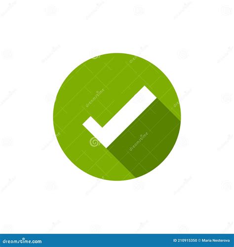 Check Mark Valid Seal Icon Stock Vector Illustration Of Choose Seal