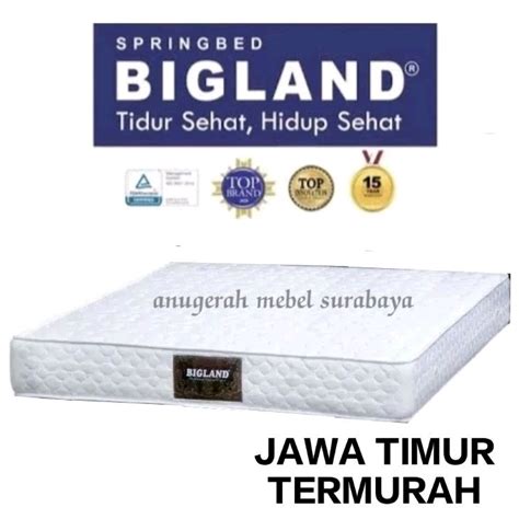 Jual Kasur Springbed BIGLAND Garansi 15 Tahun JAWA TIMUR Shopee