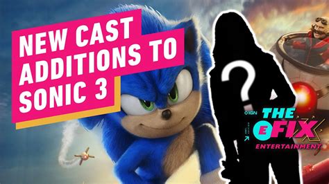 Sonic The Hedgehog 3 Movie Cast Surprising Marvel Star - IGN The Fix ...