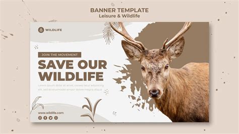 Free Psd Leisure And Wildlife Banner Template