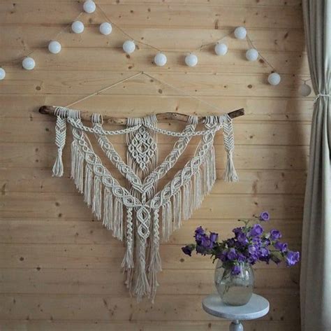 Hangende Tapijt Achter Bed Geweven Muur Opknoping Boho Muur Decor