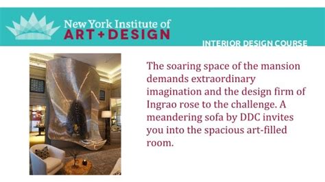 Interior design course new york institute of art and design