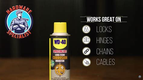 WD 40 Specialist Long Term Corrosion Inhibitor Anti Rust Spray YouTube