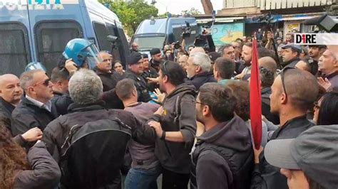 VIDEO Casal Bruciato Blindato Per Presidio Antifascista Tensione