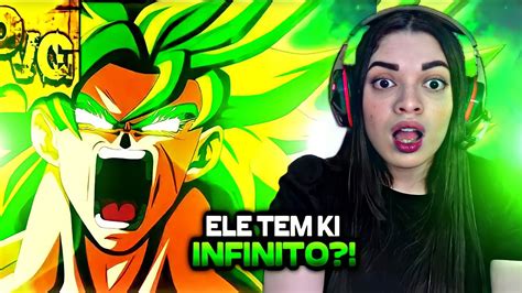 React 2 em 1 DRAGON BALL SUPER Rap do Broly Lendário Sayajin