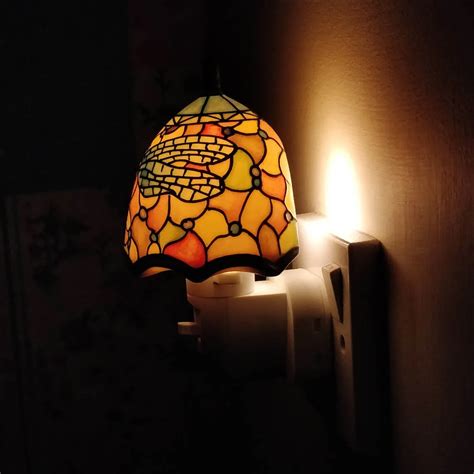 Decorative Plug In Night Light Dragonfly Design