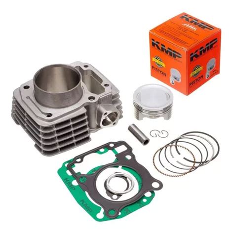 Kit Cilindro 190cc Kmp Premiun Titan Fan E Nxr 150 Bros Frete grátis