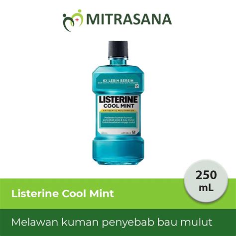 Jual Listerine Cool Mint Mouthwas Ml Ml Shopee Indonesia