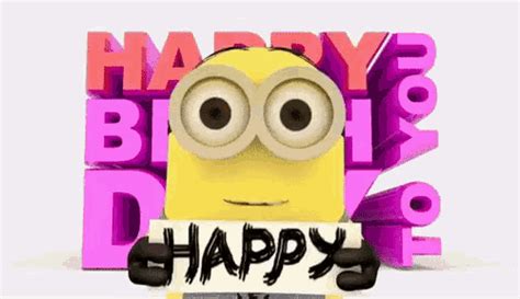 Minions Birthday GIF – Minions Birthday Happy Birthday – discover and ...