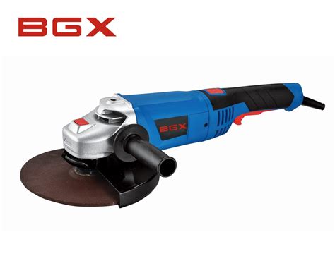 Bgx 2000w 230mm Blade Electric Angle Grinder With Wheel Guard China Angle Grinder Machine And