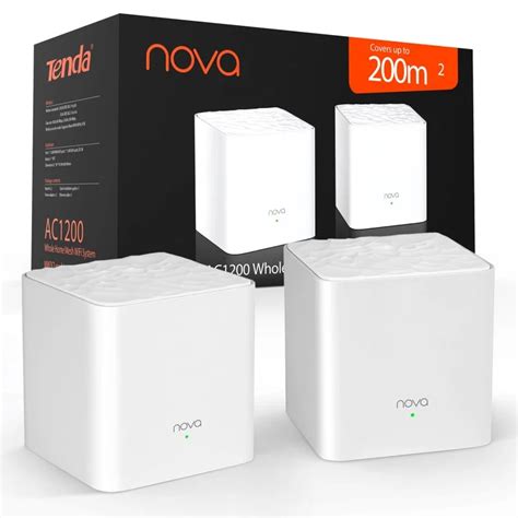 Tenda Nova Whole Home Mesh Wifi System Square Meters In Gadgets