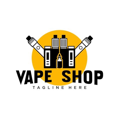 Premium Vector Vape Logo Design For Vape Shop