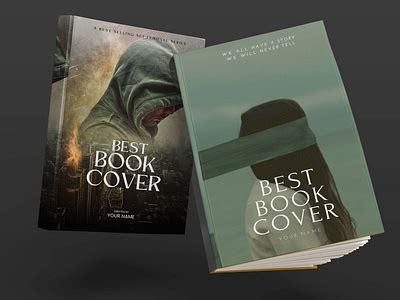 2 Book Cover Examples by Kenan Kacevac on Dribbble