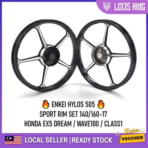 Enkei Hylos Fg Honda Ex Dream Wave Wave Sport Rim Set