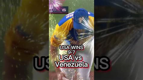 WBC USA Vs Venezuela Highlights. Trea Turner Grand Slam to Defeat ...