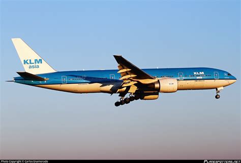 Ph Bqi Klm Asia Boeing Er Photo By Carlos Enamorado Id