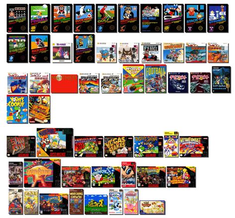 Games from NES and SNES originally released by Nintendo which aren't on ...