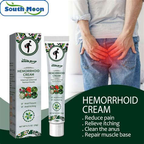 South Moon Herbal Hemorrhoid Ointment Suppository Hemorrhoid Gel Mixed Hemorrhoids Plant Formula