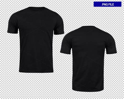 Mens Black Short Sleeve Crewneck T Shirt Mockup Psd And Png Files Add