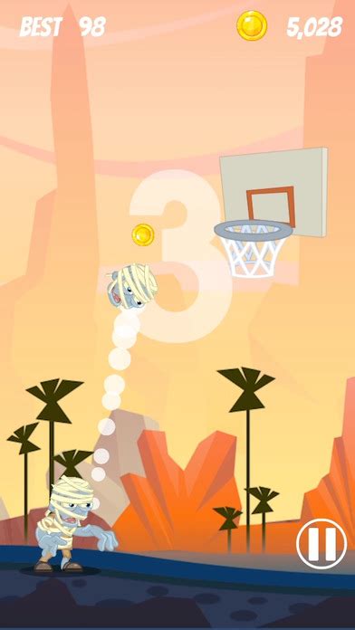 Zombie Ball İndir - iPhone ve iPad İçin Zombili Basketbol Oyunu - Tamindir