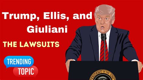 Donald Trump Jenna Ellis And Rudy Giuliani The Legal Fallout Of The