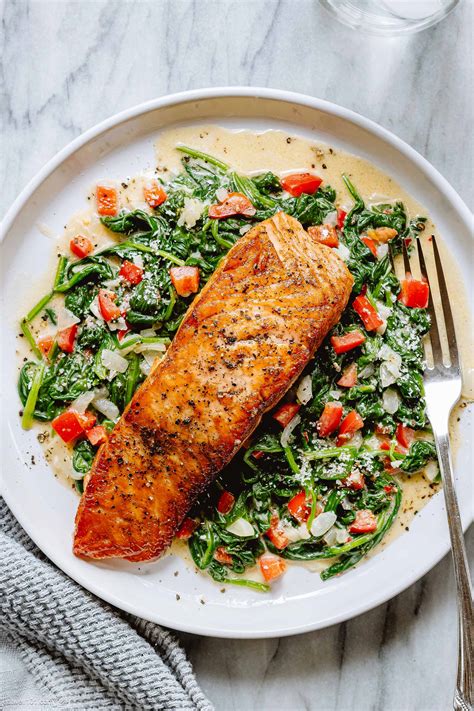 spinach salmon recipes 6