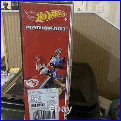Car Track Set Hot Wheels Mario Kart Rainbow Road Raceway Track Set Gxx Extra Figures New