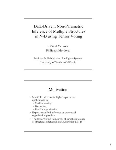 Pdf Data Driven Non Parametric Inference Of Multiple Helper Ipam