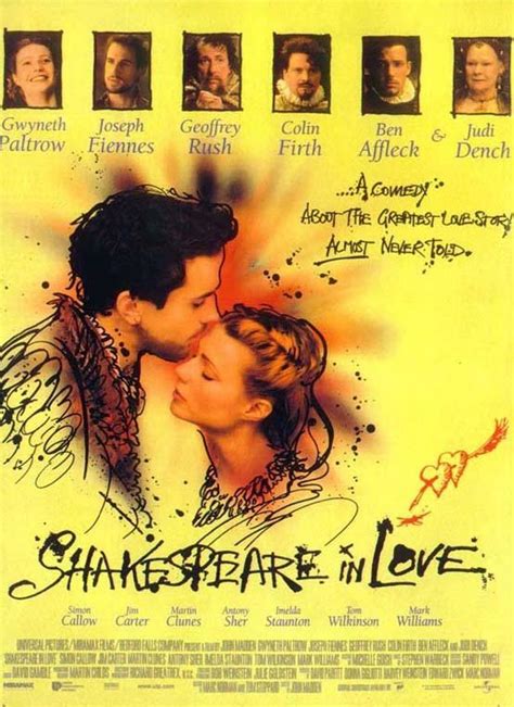 Shakespeare in Love (1999) - Poster US - 554*761px