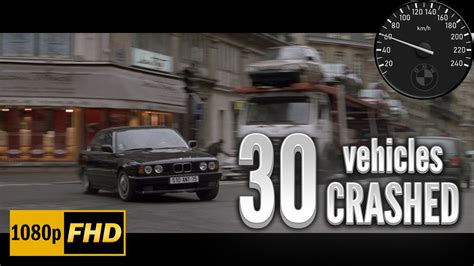 Ronin Car Chase Bmw Vs Peugeot With Speedometer Robert De Niro And