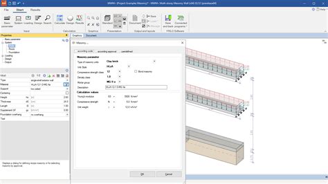 Multi Storey Masonry Wall MWM I FRILO