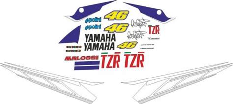 Yamaha Tzr Logos Decals Stickers And Graphics Mxgone Best Moto Decals