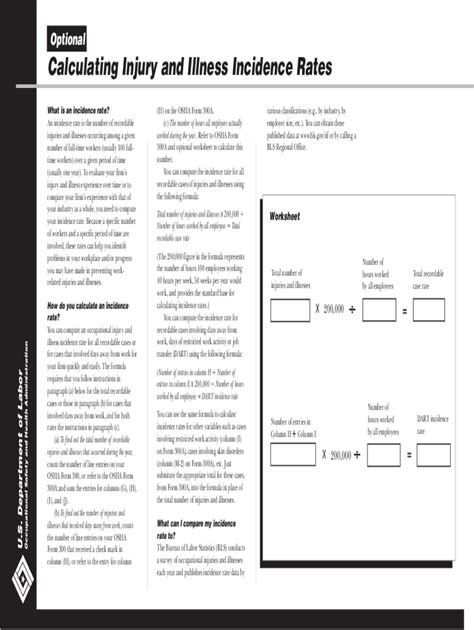 Osha Form 300a Printable Tutoreorg Master Of Documents